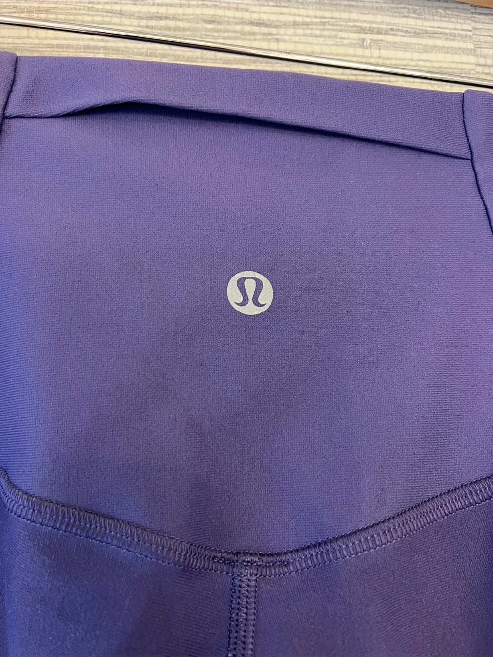 lululemon athletica Purple Mid-Rise Performance Leggings